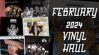 FEBRUARY 2024 VINYL HAUL: McCartney, Whatnot Wins, Alice Cooper, Genesis, KISS, MoFi Upgrades & more