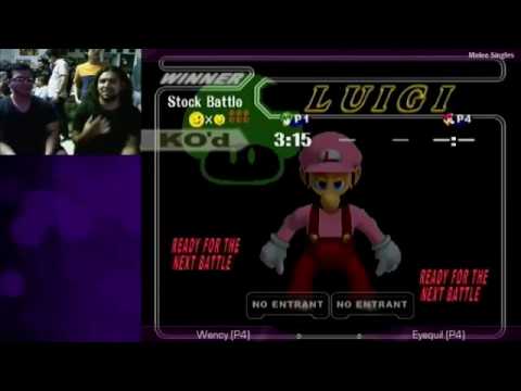 CriticalSmash Melee (10-8-2016) Wency vs EyeQuil
