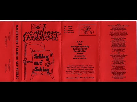 Machtwort - Schlag auf Schlag Demo (Full Album, Cassette, Demo, 1997)