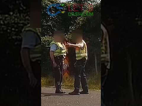 Über ROT vor POLIZEI! 👮‍♂️ #dashcam #viral #trend #fyp #foryou #fail