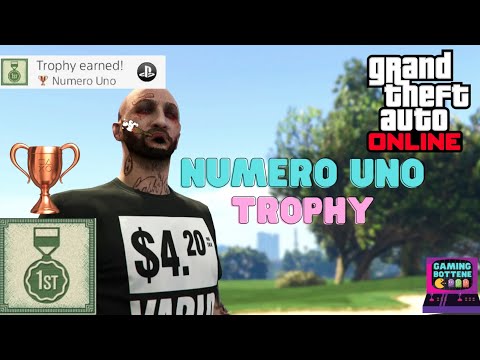 GTA V - How to get NUMERO UNO Trophy / Achievement Guide (Easy Way) #numerouno #numerounotrophy
