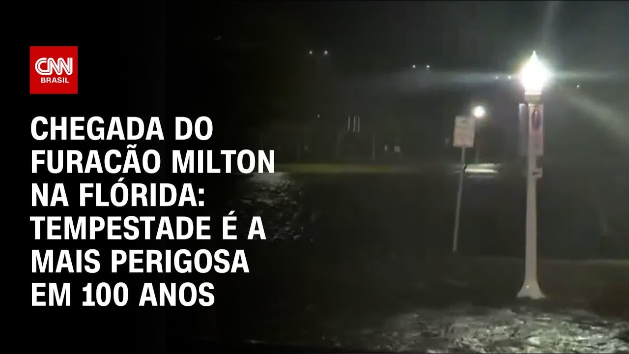 Chegada do furacão Milton na Flórida: Tempestade é a mais perigosa em 100 anos | WW