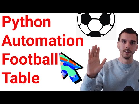 Python Football League Table | EVE Python Automation