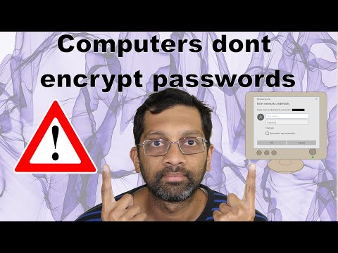 Computers don’t encrypt passwords, instead, something more clever occurs.