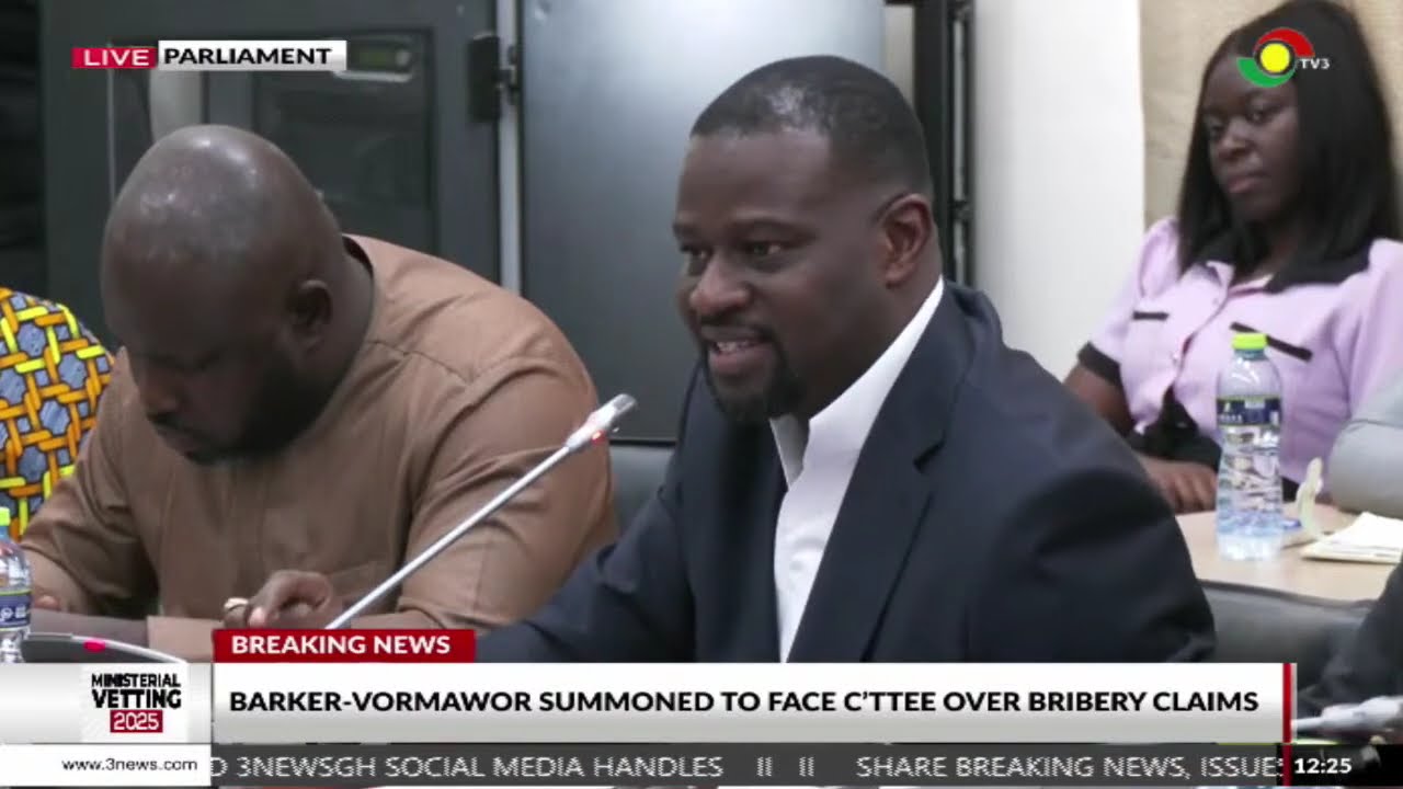 Vetting of Ministers designate