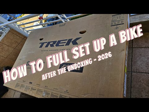 Trek Madone Gen 8 Di2 (2026) Unboxing & Setup Guide - how to