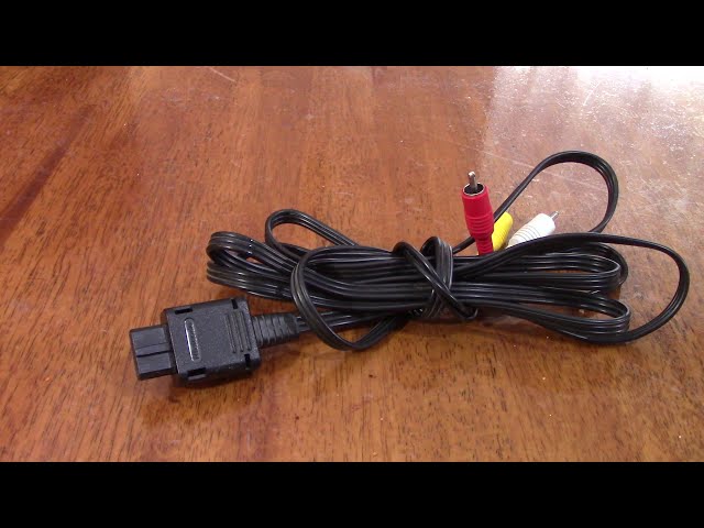 Vídeo relacionado con AV Cable, Audio Estéreo Video AV RCA Cable de alimentación para Gamecube/NGC/64/N64/SNES (1 pieza 1.75m/5.8ft)