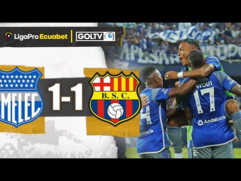 PURA EMOCIÓN y EMPATE en EL CLÁSICO DEL ASTILLERO | Emelec 1-1 Barcelona | LigaPro 2024