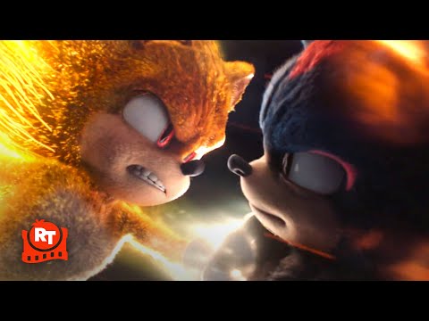 Sonic the Hedgehog 3 (2024) - Super Sonic vs. Super Shadow | Movieclips