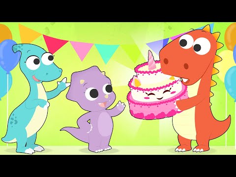 Eddie el dinosaurio 🤗 Conoce a sus nuevas Amigas