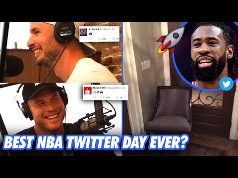 Blake Griffin and JJ Redick On DeAndre Jordan's Incredible Free Agency Decision Day