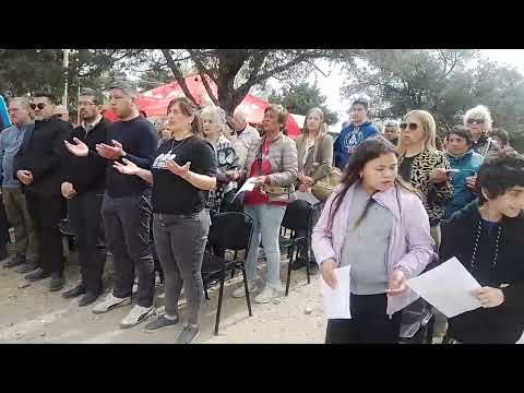 5 Parte del Homenaje al Curita Angelelli en Dolores San Esteban Córdoba Argentina 