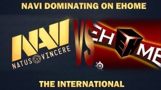 NaVi dominating on EHOME @ The International 2012