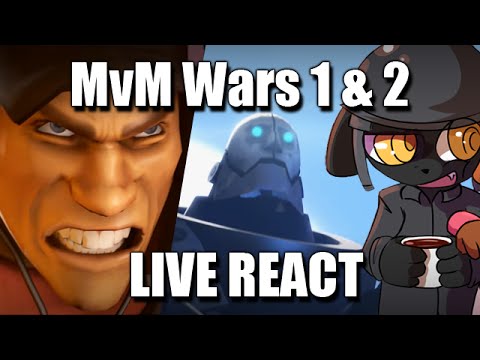 LIVE REACT | MvM Wars: Stop that tank! / Robot of doom [SFM]