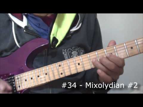 50 Shades of Modal Scales - Mixolydian Shades - Licks #32-39