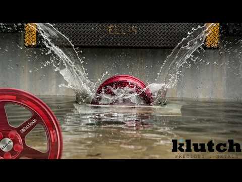 Rainy day Shenanigans Making a Splash with a Galaxy Red SLC2 Klutchwheels