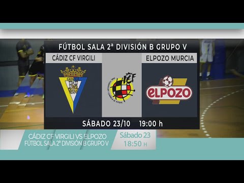 Fútbol Sala: Cádiz CF Virgili vs ElPozo Murcia B