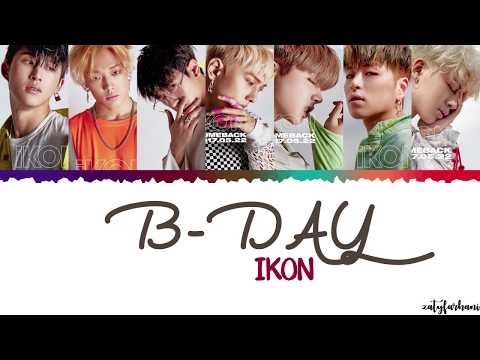 iKON (아이콘) - B-Day (벌떼) Lyrics [Color Coded_Han_Rom_Eng]
