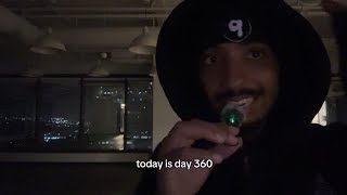 360 days of business and 2,224 miles from  home.