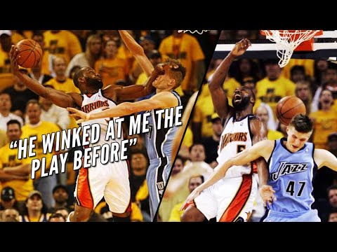 NBA | 2007 05 11 | Warriors - Jazz | Baron Davis Dunk over Kirilenko | NBA KINGDOM