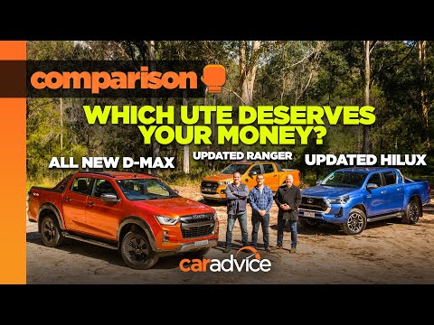 Ute Comparison: 2021 Isuzu D-Max v Toyota HiLux v Ford Ranger | Which Deserves Your Money