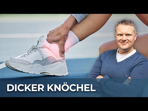 Dein Knöchel ist geschwollen: Das musst Du unbedingt tun - 3 Tipps vom Faszienexperten