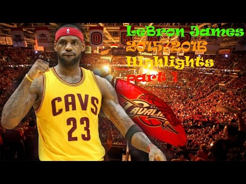 NBA 2015/2016 LeBron James highlights PART 1