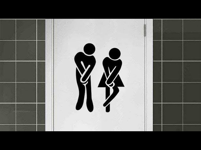 Vídeo relacionado con TPZORJX 1 Piece Bathroom Door Cartoon Sticker, 17 * 13cm, Bathroom Door Pattern for Girls and Boys, Bathroom Self-Adhesive Decorative Toilet Wall Stickers, WC Logo