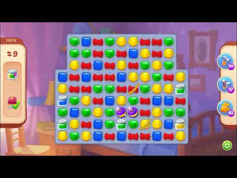 Homescapes Level 11874 - NO BOOSTERS 🏠 | SKILLGAMING ✔️