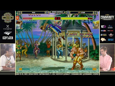 CEO 2023: Day 2 - Super Street Fighter II Turbo Top 8