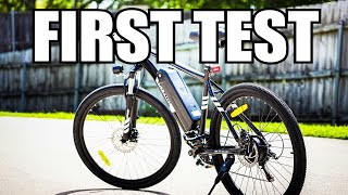 Hitway BK15 500 Watt E-Bike | 1st test ride