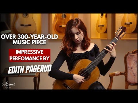 Edith Pageaud plays Passacaglia in B-minor by H. Franz Biber on a 2023 Lucio Antonio Carbone Guitar