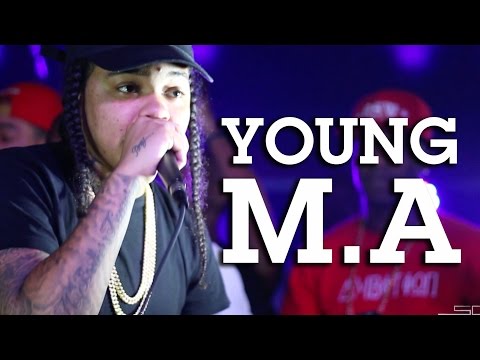 Young M.A Performs OOOUUU @ Webster Hall