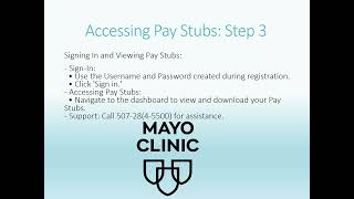 How to Access Mayo Clinic Pay Stubs & W2s Online