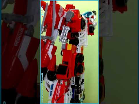 Transformers PW Power of the Primes Red Defensor (Protectobots) #Shorts | HNE Toys