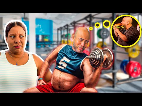 He fell in love with a fitness girl and tried to fit into her world, but this is what happened