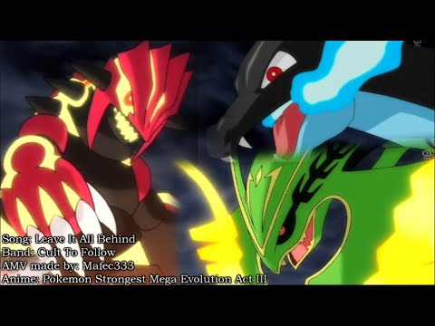 Primal Groudon vs Mega Charizard vs Rayquaza vs Primal Kyogre - AMV 720p