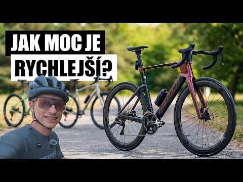 Čím to, že na TOUR DE FRANCE jedou tak rychle? Změřil jsem, JAK RYCHLÉ JE SILNIČNÍ KOLO