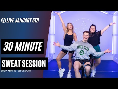 FREE 30 MINUTE Sweat Session | DAY 2 JANUARY CHALLENGE