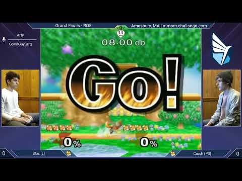 MMOM Bi-Monthly 11 SSBM - Slox [L] (Red Fox) vs. Crush [W] (Default Fox) - Melee GF