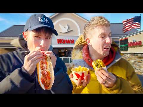 Brits try the best Gas Station food in America