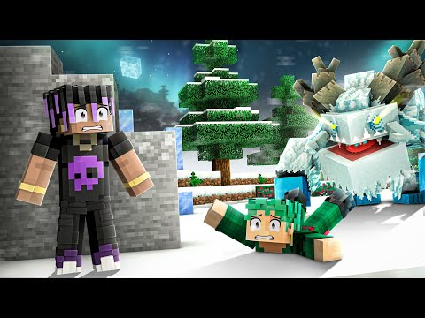 WE FOUND THE MYSTERIOUS YETI IN MINECRAFT😱