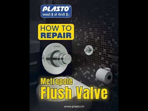 How to Repair a Metropole Flush Valve | Toilet flush valve repair | Plumbing Tips & tricks