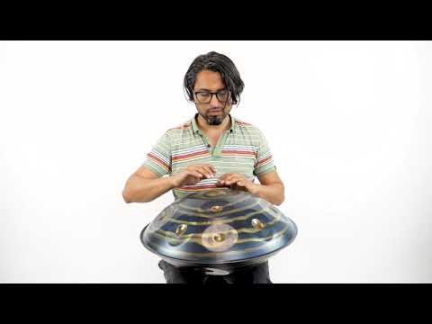 C# Amara 14 Handpan - Improvisation played by Rafael Sotomayor | Opsilon Handpan