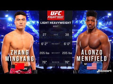 Zhang Mingyang vs Alonzo Menifield full fight