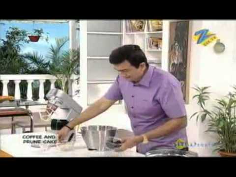 Khana Khazana - Cooking Show - Coffee and Prune Cake - Recipe by Sanjeev Kapoor - Zee TV