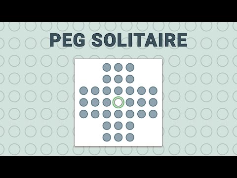 Peg Solitaire - Puzzle Game Video