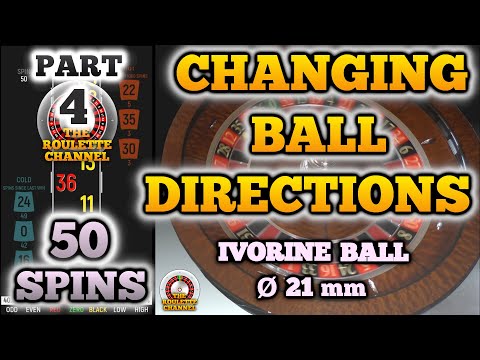 50 Roulette Wheel Spins - Both Directions - Black Scoreboard - Part 4 of 5