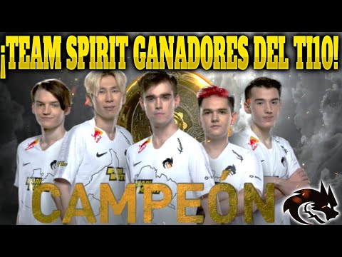 😲TEAM SPIRIT CAMPEONES🏆, GRAM FINAL DEL TI10,THE INTERNATIONAL 10 DOTA 2, ¡LEVANTAN EL AEGIS! 😲
