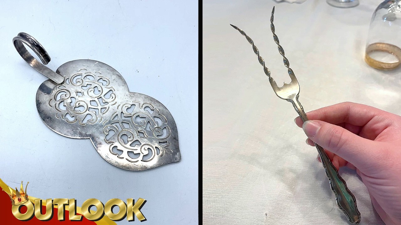 What's This MYSTERIOUS Utensil Found In Some Antiques And This Weird Fork At My Grandparents' House?
